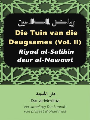 cover image of Die Tuin van die Deugsames (Volume II)